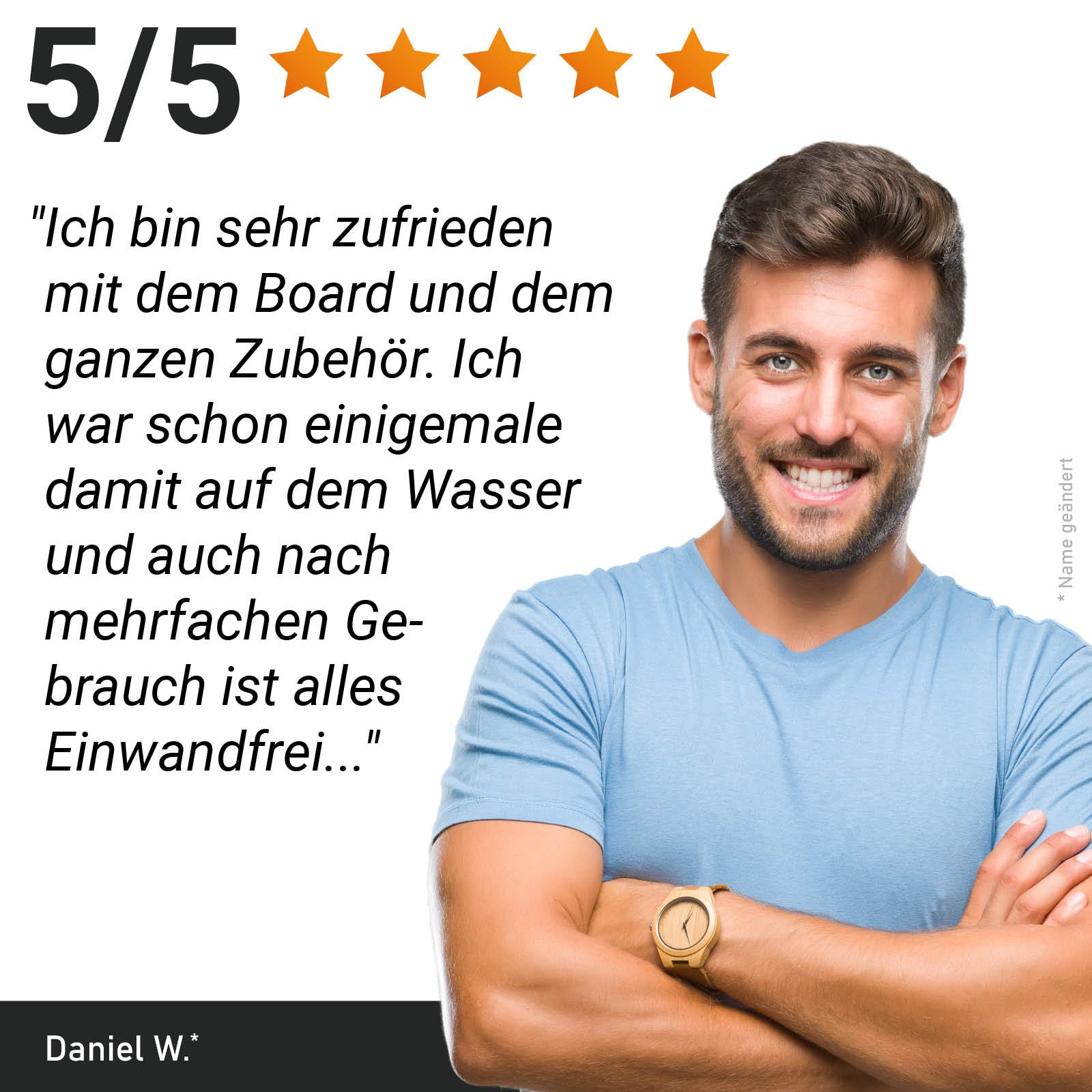 Blau-petrolfarbenes aufblasbares SUP Board Turtle 320 mit schwarzem Griff und Gepäcknetz.