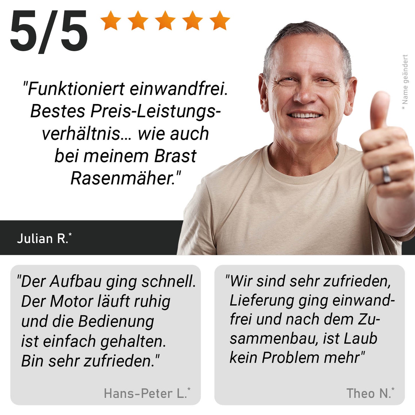 Braun-weiße Benzin Kehrmaschine mit großer Kehrwalze und robustem Motorbesen, Schneekehrmaschine für den Außenbereich.
