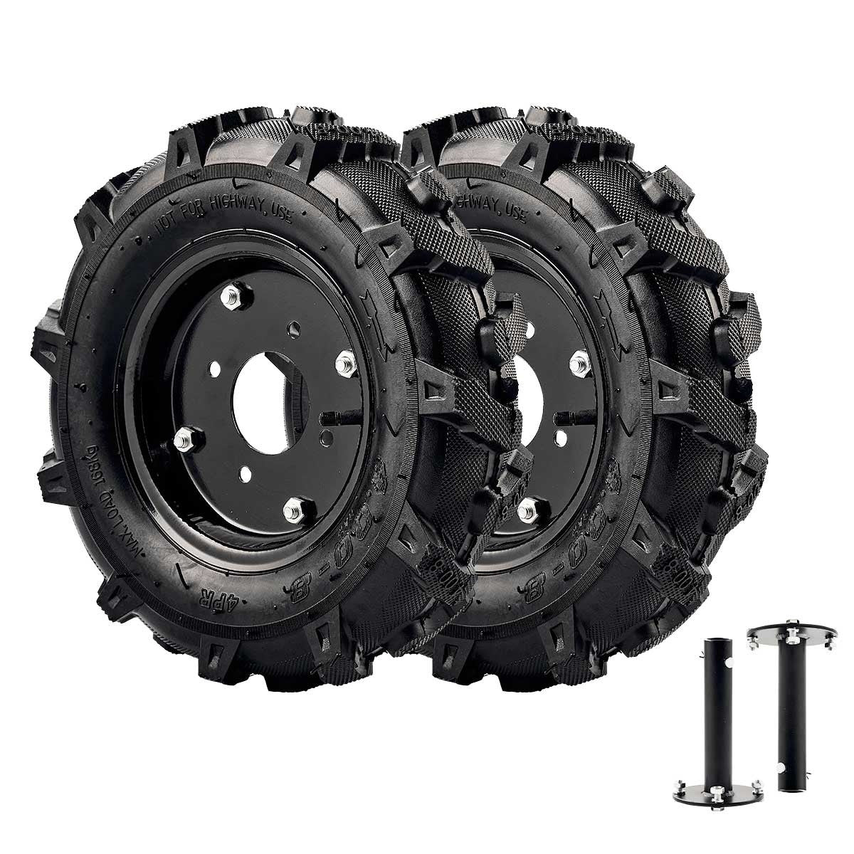 Räder-Set für Benzin Gartenfräse 6000